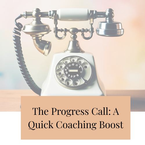 Follow-Up Coaching call